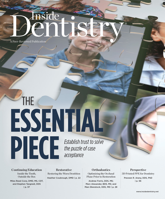 Inside Dentistry November 2020 Cover